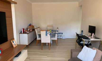 Apartamento com 2 dormitórios à venda, 59 m² por R$ 369.000,00 - Campo Grande - Santos/SP