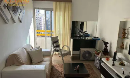 Apartamento com 1 dormitório à venda, 48 m² por R$ 429.000,00 - Pompéia - Santos/SP