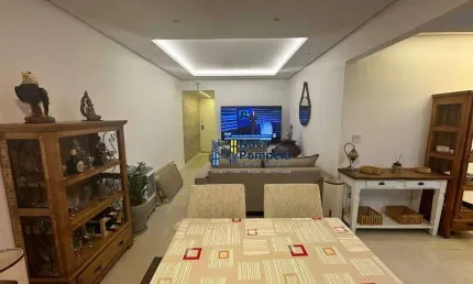 Apartamento com 1 dormitório à venda, 70 m² por r$ 539.000 - pompéia - santos/sp