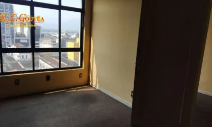 Sala para alugar por r$ 1.700,02/mês - centro - santos/sp