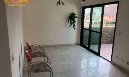 Cobertura com 2 dormitórios à venda por R$ 1.300.000,00 - Pompéia - Santos/SP