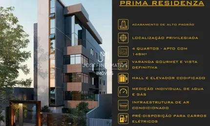 Apartamento área privativa com  4 quartos à venda no jaraguá/bh - 269m² por  r$ 1.950.000,00