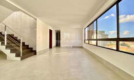Apartamento Cobertura Duplex alto luxo à venda - 228m²- Liberdade-Pampulha-BH
