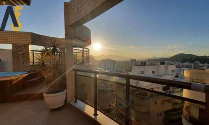 Espetacular cobertura 208m2!! 3 quartos (pode ser revertido) , 2 suites!! Closet!! Semimobiliada !!