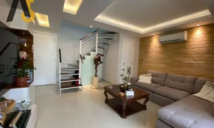 Apartamento duplex com 2 dormitórios à venda, 73 m² por r$ 580.000,00 - freguesia de jacarepaguá - rio de janeiro/rj