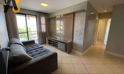 Apartamento vista livre! 2 quartos, uma suíte. planejado por arquiteto.