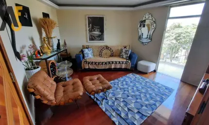 Cobertura vista deslumbrante! 3 quartos, Sala varanda, suíte, cozinha e copa, 3 banheiros, dependência completa e terraço churrasqueira etc