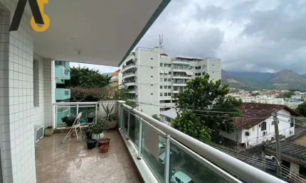 Apartamento com 3 dormitórios à venda, 113 m² por r$ 470.000,00 - freguesia (jacarepaguá) - rio de janeiro/rj