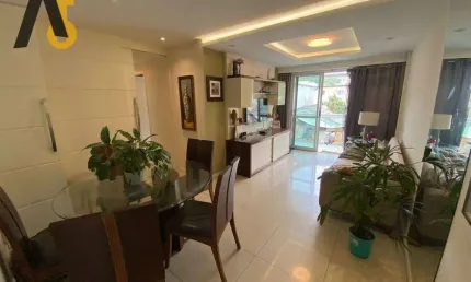 Apartamento com 3 dormitórios à venda, 101 m² por r$ 699.000,00 - freguesia de jacarepaguá - rio de janeiro/rj
