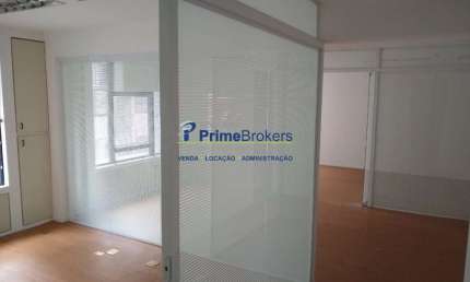 Sala comercial com 4 salas à venda na Rua André Ampére, Brooklin Paulista, São Paulo por R$ 750.000