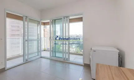Apartamento com 1 quarto à venda na Avenida Ibirapuera, Indianópolis, São Paulo por R$ 620.000