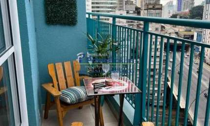 Cobertura com 1 quarto à venda na Rua Santo Antônio, Bela Vista, São Paulo por R$ 315.000
