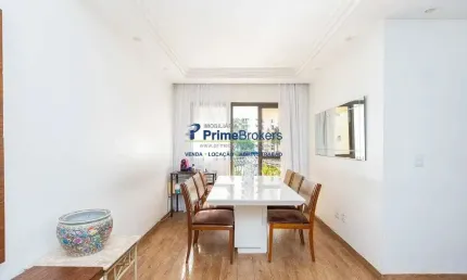 Apartamento com 3 quartos à venda na Avenida Jurema, Moema, São Paulo por R$ 1.280.000