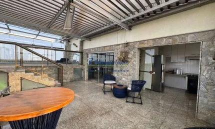 Cobertura com 2 quartos à venda na Rua Fausto, Vila Moinho Velho, São Paulo por R$ 1.100.000
