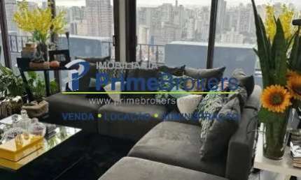 Cobertura com 3 quartos à venda na Avenida Vereador José Diniz, Santo Amaro, São Paulo por R$ 1.597.000