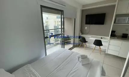 Apartamento com 1 quarto à venda na alameda iraé, moema, são paulo por r$ 540.000