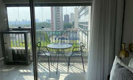 Apartamento com 1 quarto à venda na Avenida dos Eucaliptos, Indianópolis, São Paulo por R$ 539.000