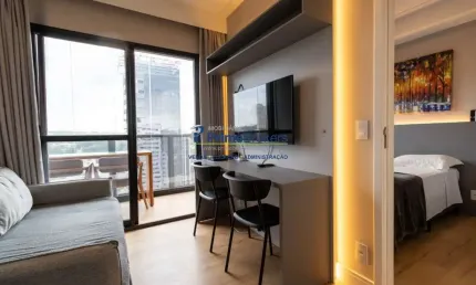 Apartamento com 1 quarto à venda na Alameda Raja Gabaglia, Vila Olímpia, São Paulo por R$ 690.000