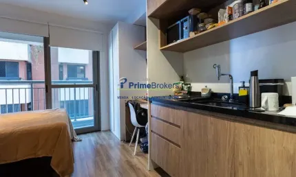 Apartamento com 1 quarto à venda na Alameda Jauaperi, Moema, São Paulo por R$ 405.000
