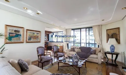 Apartamento com 4 quartos à venda na rua zacarias de gois, campo belo, são paulo por r$ 1.895.000