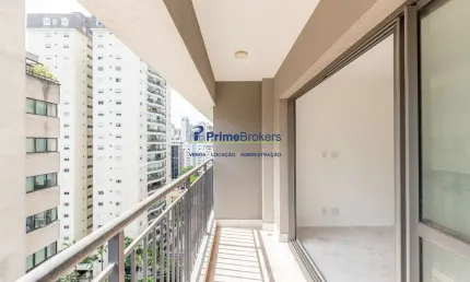 Apartamento com 1 quarto à venda na Alameda Iraé, Moema, São Paulo por R$ 450.000