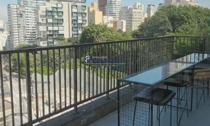 Apartamento com 1 quarto para alugar na Rua Doutor Melo Alves, Cerqueira César, São Paulo por R$ 3.900