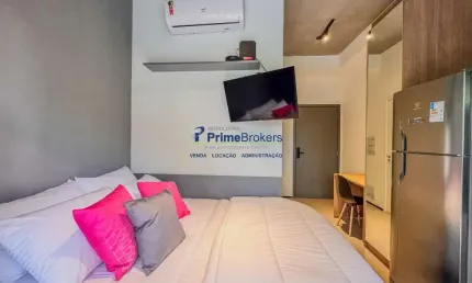Apartamento com 1 quarto à venda na Viaduto Santa Generosa, Paraíso, São Paulo por R$ 479.000