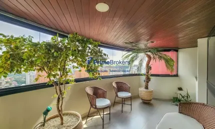 Apartamento com 4 quartos à venda na Avenida Rouxinol, Moema, São Paulo por R$ 2.980.000