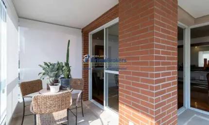 Apartamento com 3 quartos à venda na Alameda dos Aicás, Indianópolis, São Paulo por R$ 3.000.000