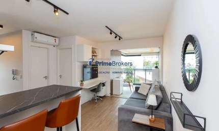 Apartamento com 1 quarto à venda na Rua Guaraiúva, Brooklin, São Paulo por R$ 700.000