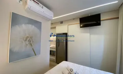 Apartamento com 1 quarto à venda na alameda jauaperi, moema, são paulo por r$ 480.000