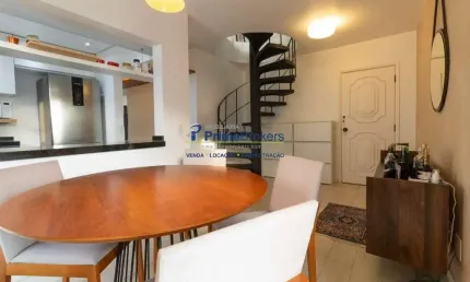 Cobertura com 1 quarto à venda na Avenida Rouxinol, Moema, São Paulo por R$ 910.000