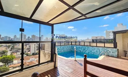 Cobertura com 3 quartos à venda na Rua Visconde de Inhaúma, Saúde, São Paulo por R$ 1.390.000