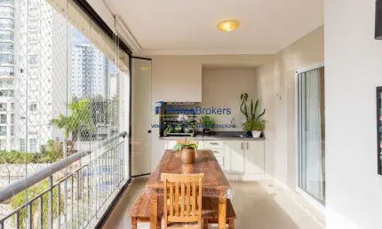 Apartamento com 3 quartos à venda na Avenida Washington Luís, Santo Amaro, São Paulo por R$ 1.850.000