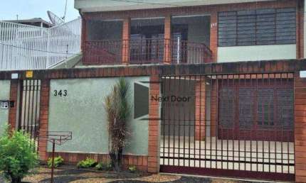 Sobrado para venda e aluguel em Bosque de 307.00m² com 6 Quartos, 1 Suite e 4 Garagens