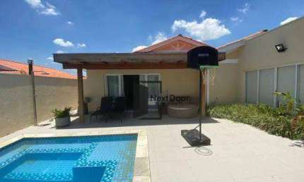 Casa de Condomínio para venda em Vila Hollândia de 374.00m² com 4 Quartos, 2 Suites e 4 Garagens