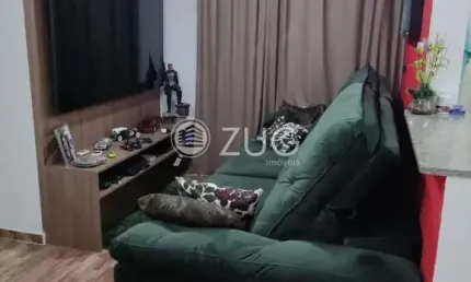 Apartamento à venda em campinas, vila industrial, com 2 quartos, com 54 m², parque clair de lune