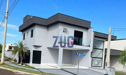 Sobrado à venda em Paulínia, Vila Monte Alegre, com 3 quartos, com 162 m², Terras da Estância