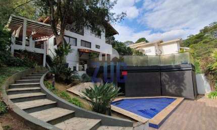 Sobrado à venda em Valinhos, Jardim Soleil, com 4 quartos, com 442 m², Condomínio Chácara Flora