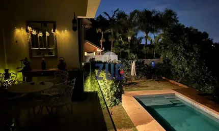 Sobrado à venda em Campinas, Loteamento Caminhos de São Conrado (Sousas), com 5 suítes, com 402 m²