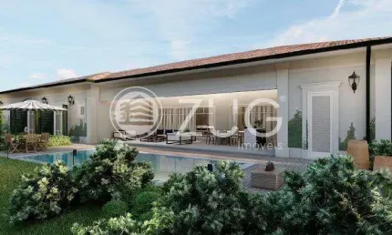 Casa à venda em campinas, loteamento residencial pedra alta (sousas), com 4 suítes, com 400 m²