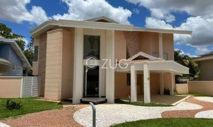 Sobrado para alugar em campinas, alphaville campinas, com 4 suítes, com 440 m²