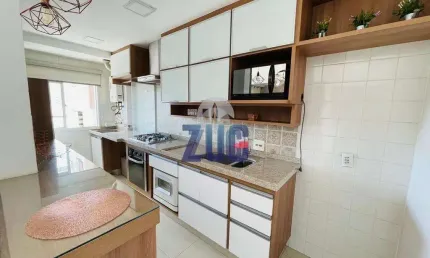 Apartamento à venda em campinas, vila ipê, com 3 quartos, com 82 m², condomínio resort brisa da mata