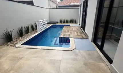 Casa à venda em paulínia, cascata, com 3 suítes, com 190.96 m², campos do conde ii