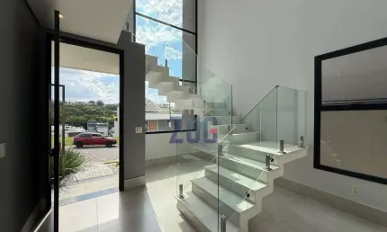 Sobrado à venda em valinhos, roncáglia, com 3 suítes, com 231 m²