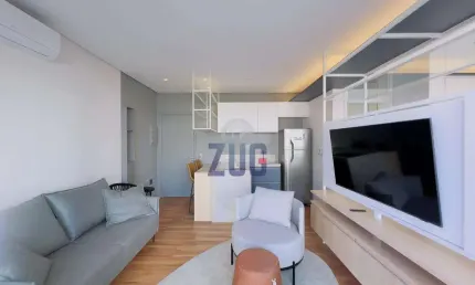 Apartamento à venda e para alugar em campinas, cambuí, com 1 quarto, com 38 m², lille cambuí