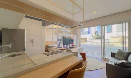Apartamento à venda e para alugar em Campinas, Cambuí, com 1 quarto, com 38 m², Lille Cambuí