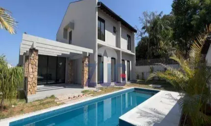 Casa à venda em campinas, residencial estância eudóxia (barão geraldo), com 5 suítes, com 307.6 m²