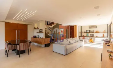 Sobrado à venda em campinas, residencial estância eudóxia (barão geraldo), com 4 quartos, com 328 m²