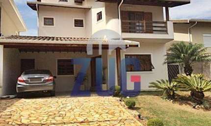 Sobrado à venda em campinas, vila marieta, com 5 quartos, com 292 m², condomínio chácaras prado